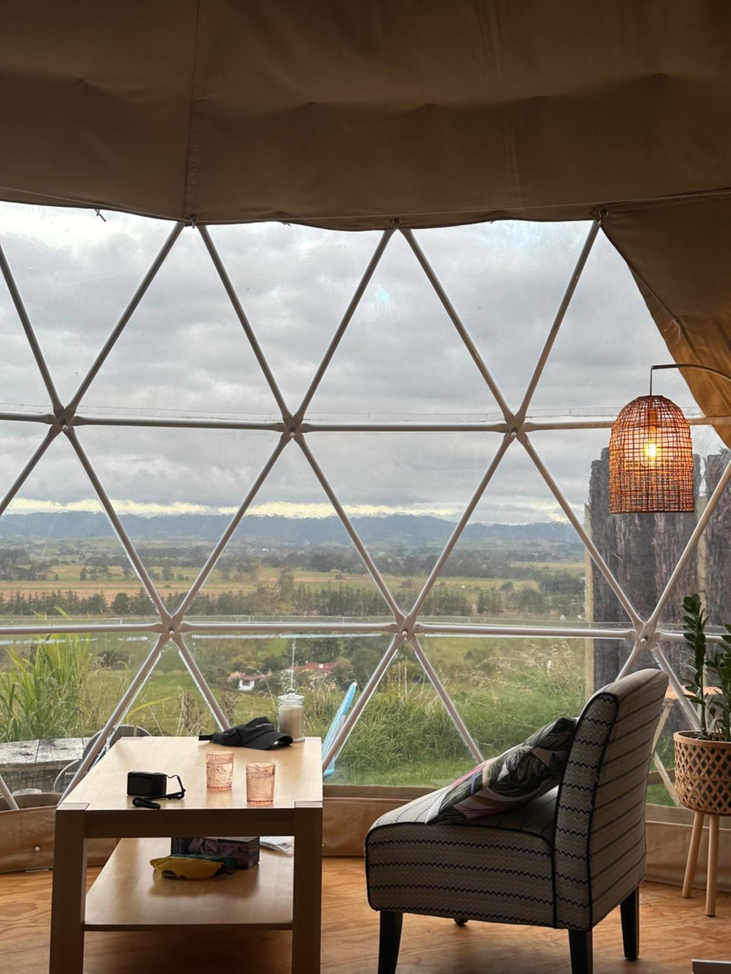 1 Waipu Off-Grid Eco Seaview Geodesic Glamping Dome Hotell Eksteriør bilde