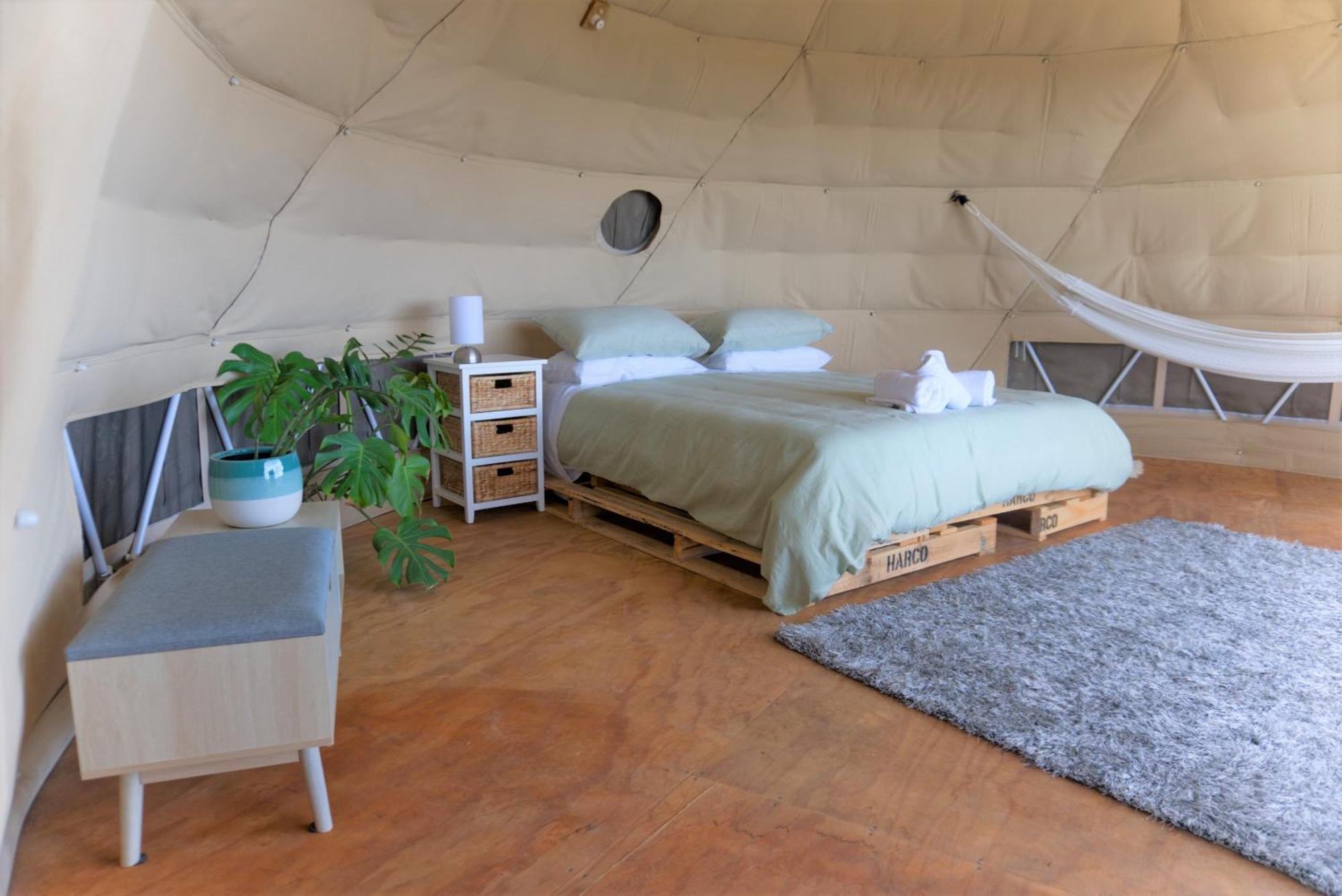 1 Waipu Off-Grid Eco Seaview Geodesic Glamping Dome Hotell Eksteriør bilde
