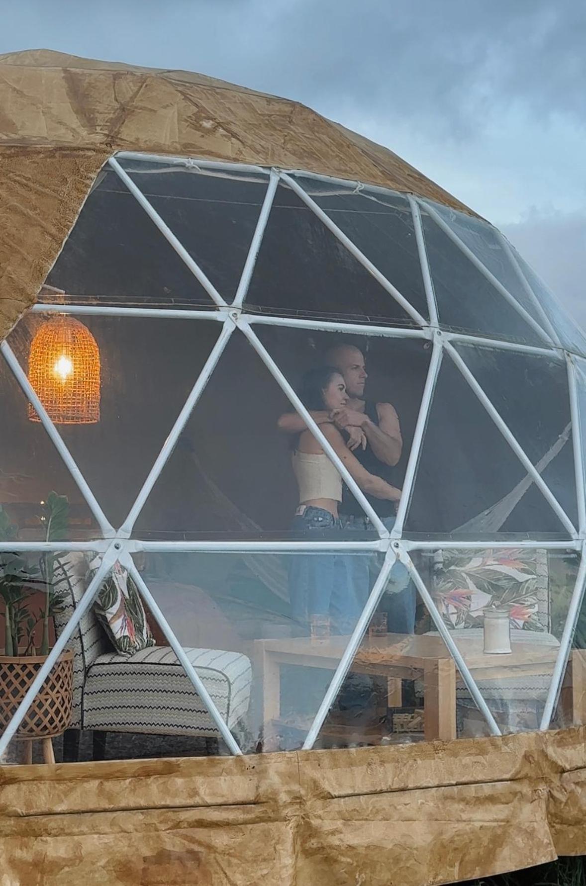 1 Waipu Off-Grid Eco Seaview Geodesic Glamping Dome Hotell Eksteriør bilde